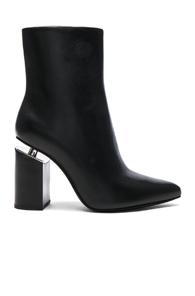 Alexander Wang Kirby Leather Boots In Black