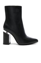 Alexander Wang Kirby Leather Boots In Black