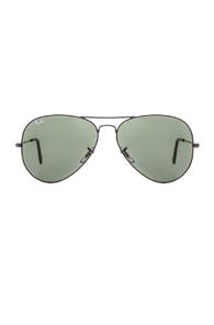 Ray-ban Aviator Large Metal Ii Sunglasses In Black