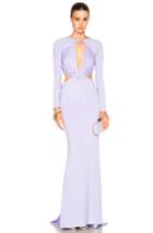 Cushnie Et Ochs Capri Gown In Purple