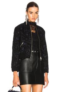 Needle & Thread Hummingbird Bomber In Black,floral