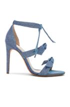 Alexandre Birman Lolita 100 Heels In Metallics,blue