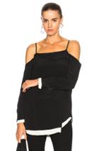 Rag & Bone Karley Top In Black
