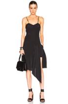 Barbara Bui Spaghetti Strap Dress In Black