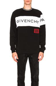 Givenchy Logo Sweatshirt In Black