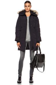 Canada Goose Shelburne Poly-blend Parka In Black