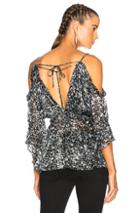 Iro Eldan Top In Abstract,black