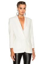 Magda Butrym San Carlos Blazer Jacket In White