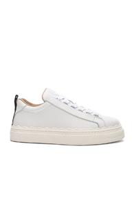 Chloe Low Top Sneakers In White