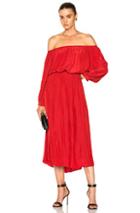Smythe Gypset Dress In Red