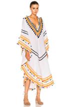 Dodo Bar Or Dan Kaftan In Abstract,orange,white