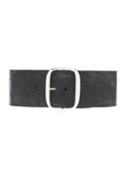 Isabel Marant Tikky Wide Belt In Black