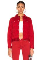 Ag Adriano Goldschmied Mya Jacket In Red
