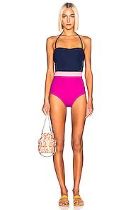 Flagpole Rita Swimsuit In Blue,pink,purple