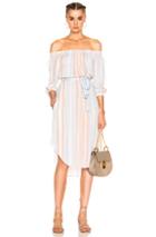 Ag Adriano Goldschmied Michelle Dress In Blue,pink,stripes