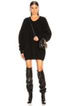 Unravel Oversized Dress In Black