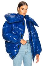 Vetements Puffer Jacket In Blue