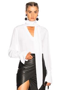 Equipment Jacqueleen Blouse In White