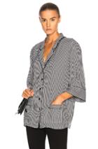 The Great Sleeper Top In Black,stripes