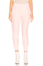 Champion Rib Cuff Pants In Pink