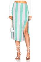 Retrofete Veronica Skirt In Green