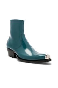 Calvin Klein 205w39nyc Leather Tex C In Blue