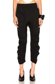 Stella Mccartney Twill Pants In Black