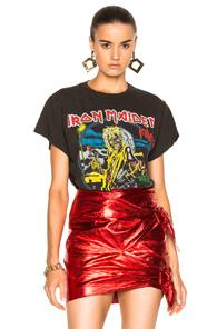 Madeworn Iron Maiden Tee In Black