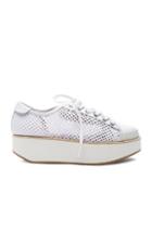 Flamingos Mesh Tatum Sneakers In White