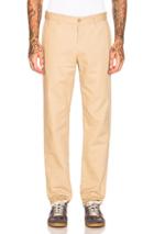 Maison Margiela Soft Brushed Chino In Neutrals