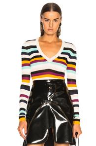 Altuzarra Burroughs Sweater In Neutrals,stripes