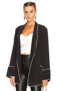 Equipment Theron Robe In Black