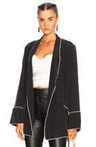 Equipment Theron Robe In Black