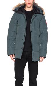 Canada Goose Carson Parka In Gray,green