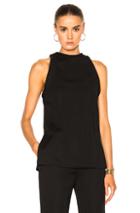 Brandon Maxwell Piping Tunic In Black