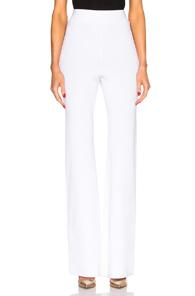 Cushnie Et Ochs Half Milano Pants In White