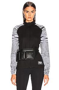 Adidas By Missoni Phx Jacket In Black,gray,stripes
