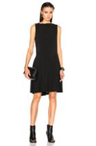 Ann Demeulemeester Asymmetric Shift Dress In Black