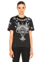 Givenchy Simple Tattoo Tee In Black