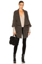 Soyer Kimono Jacket In Brown