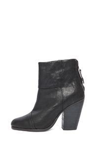Rag & Bone Classic Newbury Leather Boots In Black