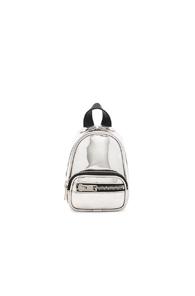 Alexander Wang Attica Soft Mini Backpack In Metallics