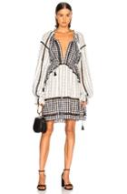 Dodo Bar Or Regina Midi Dress In Black,white