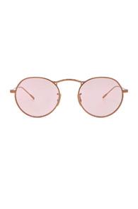 Oliver Peoples 30th Anniversary M4 In Metallics,pink