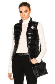Moncler Ghany Gilet Vest In Black