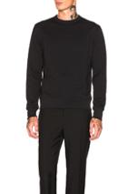 Acne Studios Crewneck Sweatshirt In Black