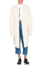 J.w. Anderson Laddered Detail Cardigan In Neutrals