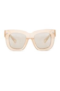 Acne Studios Library Metal Sunglasses In Neutrals