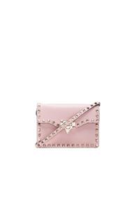 Valentino Rockstud Shoulder Bag In Pink