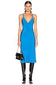 Haider Ackermann Camisole Dress In Blue